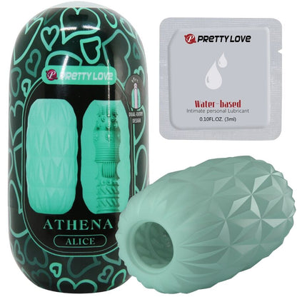 Pathena Alice Male Masturbator Turquoise | Niks.fi verkkokauppa