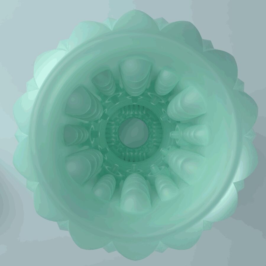 Pathena Alice Male Masturbator Turquoise | Niks.fi verkkokauppa