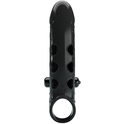 Vibrating Penis Sleeve Black | Niks.fi verkkokauppa