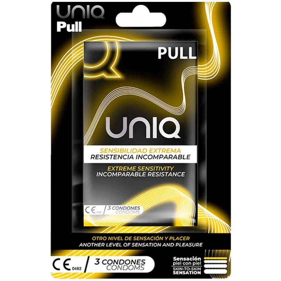 Pull Latex Free Condoms With Strips 3 Units | Niks.fi verkkokauppa