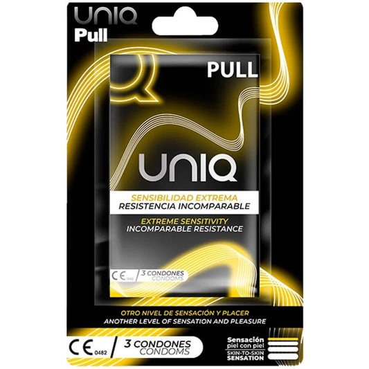 Pull Latex Free Condoms With Strips 3 Units | Niks.fi verkkokauppa