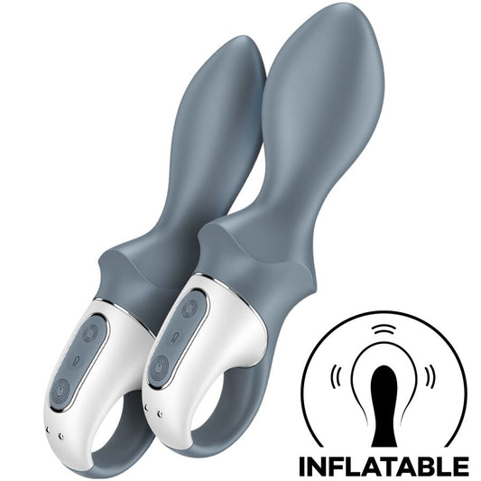 Satisfyerair Pump Booty 1 Anal Inflatable Vibrator Grey | Niks.fi verkkokauppa