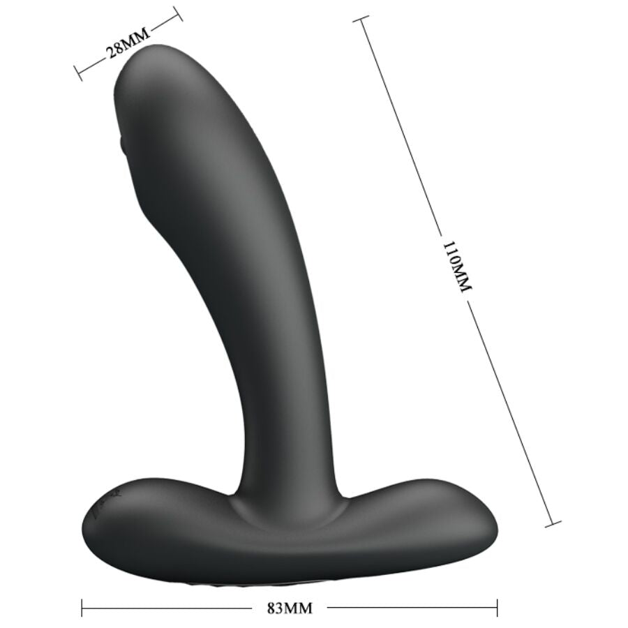 Remington Anal And Vaginal Vibrating Massager Black | Niks.fi verkkokauppa