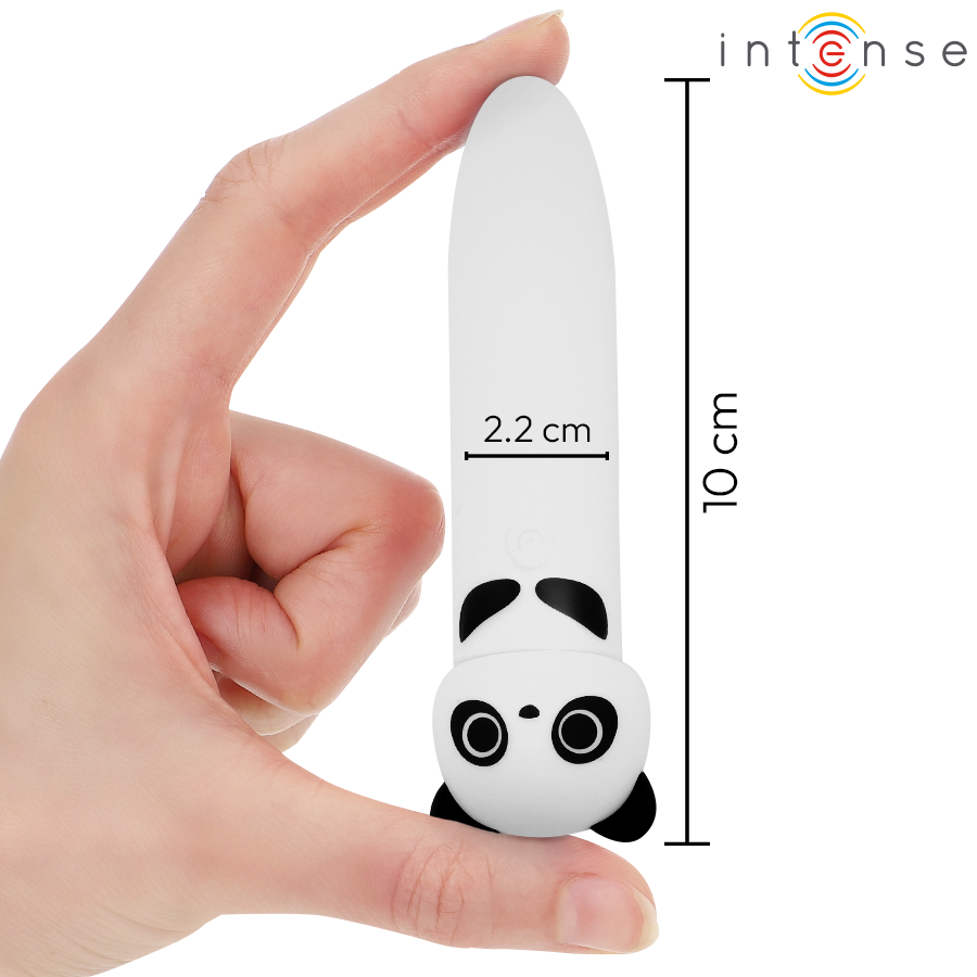 Intensepoh Panda Vibrating Bullet Usb Rechargeable 10 X 2.2 Cm | Niks.fi verkkokauppa