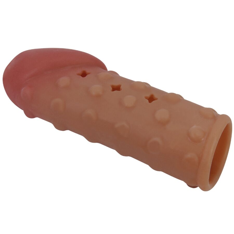 Pretty Lovetight And Volumizing Penis Sleeve Natural | Niks.fi verkkokauppa
