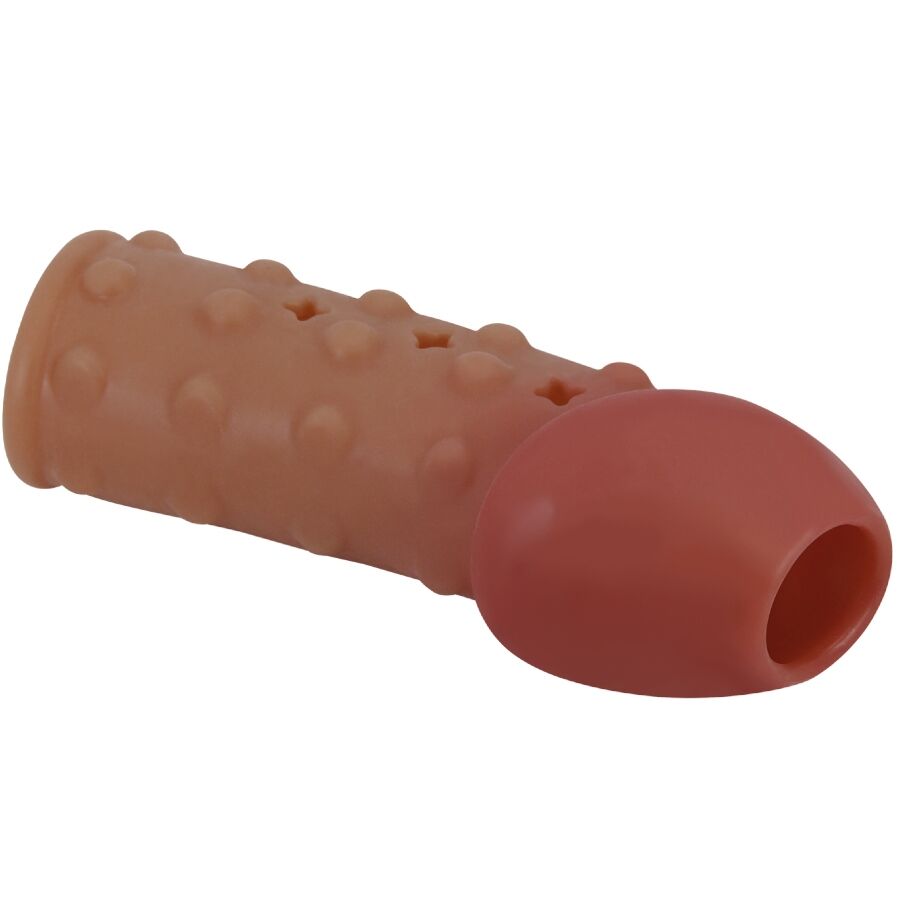 Pretty Lovetight And Volumizing Penis Sleeve Natural | Niks.fi verkkokauppa
