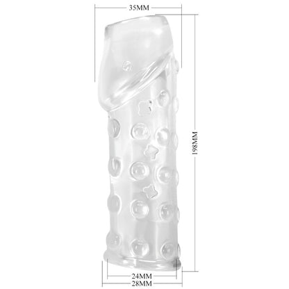 Pretty Lovetight And Volumizing Penis Sleeve Transparent | Niks.fi verkkokauppa