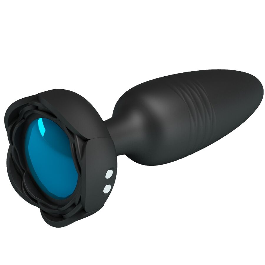 Tarion Anal Plug With Led Light Black 12.5 Cm | Niks.fi verkkokauppa