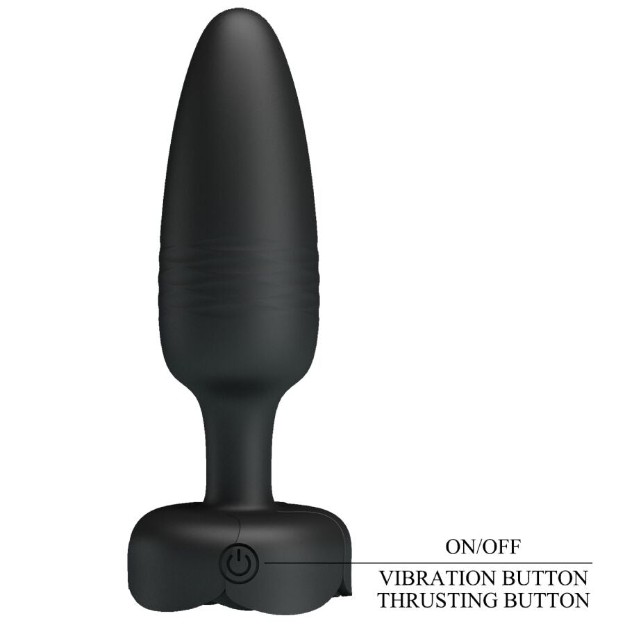 Tarion Anal Plug With Led Light Black 12.5 Cm | Niks.fi verkkokauppa