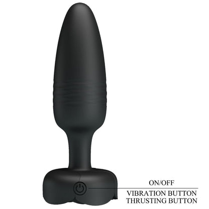 Tarion Anal Plug With Led Light Black 12.5 Cm | Niks.fi verkkokauppa