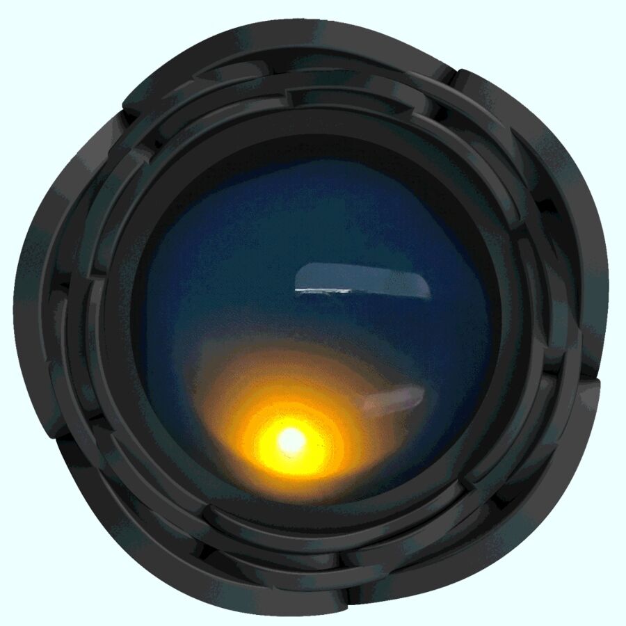 Tarion Anal Plug With Led Light Black 12.5 Cm | Niks.fi verkkokauppa