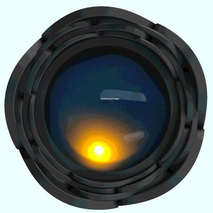 Tarion Anal Plug With Led Light Black 12.5 Cm | Niks.fi verkkokauppa
