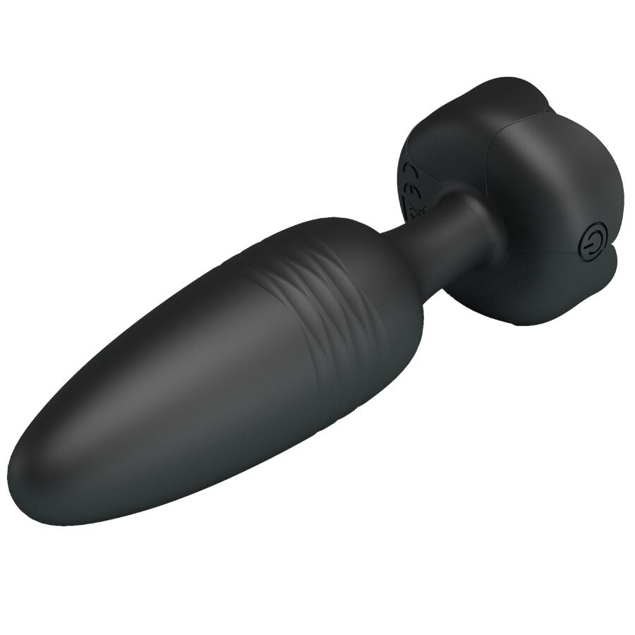 Tarion Anal Plug With Led Light Black 12.5 Cm | Niks.fi verkkokauppa