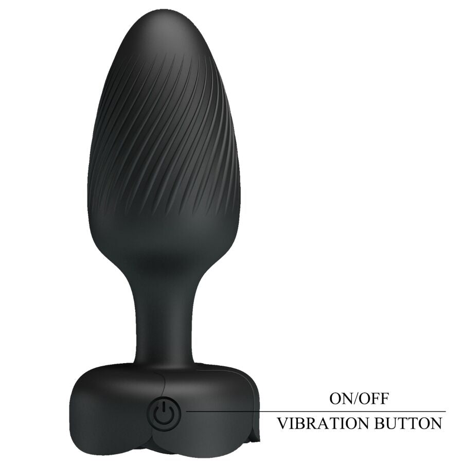Varian Anal Plug With Led Light Black 10.8 Cm | Niks.fi verkkokauppa