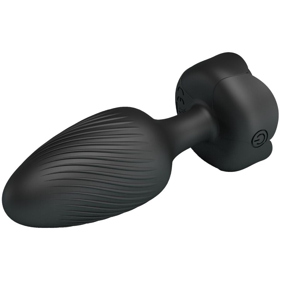 Varian Anal Plug With Led Light Black 10.8 Cm | Niks.fi verkkokauppa