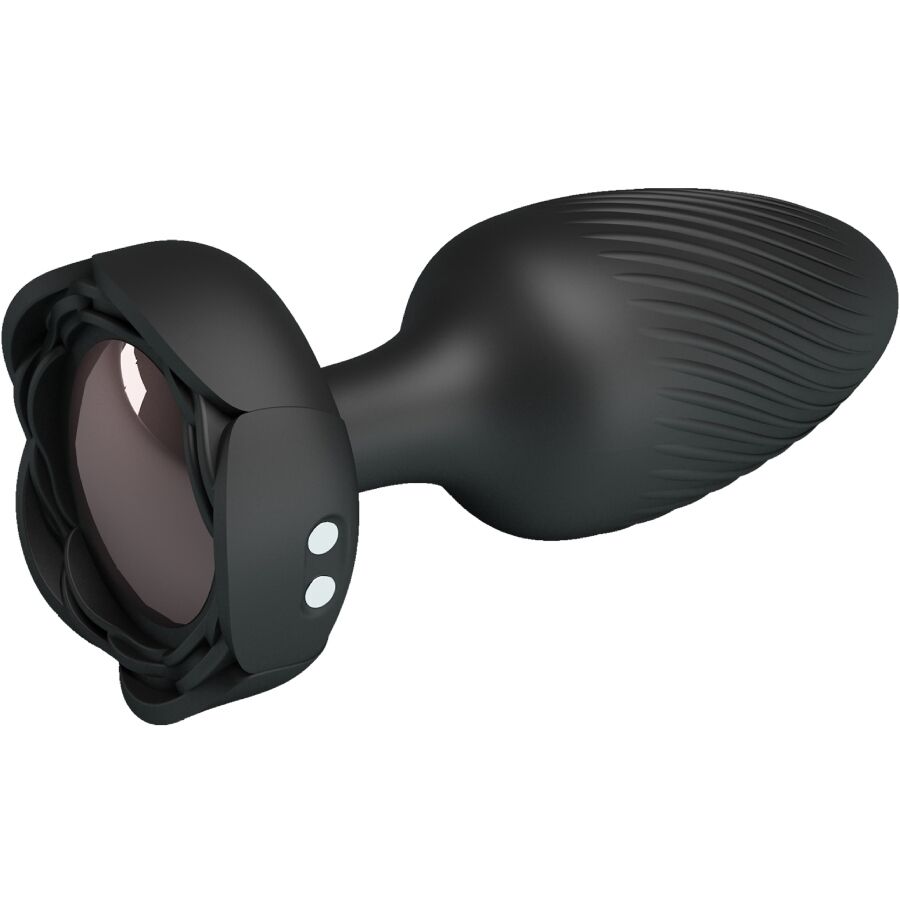 Varian Anal Plug With Led Light Black 10.8 Cm | Niks.fi verkkokauppa
