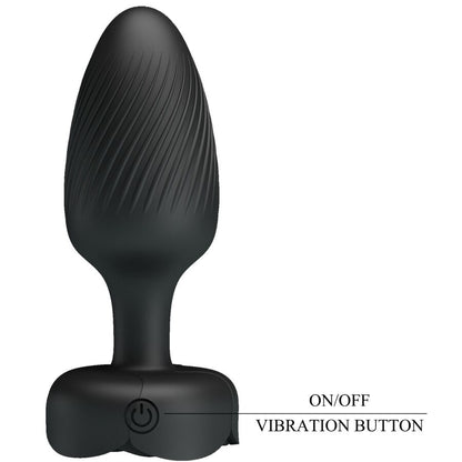 Osborn Anal Plug With Led Light Black 9.8 Cm | Niks.fi verkkokauppa