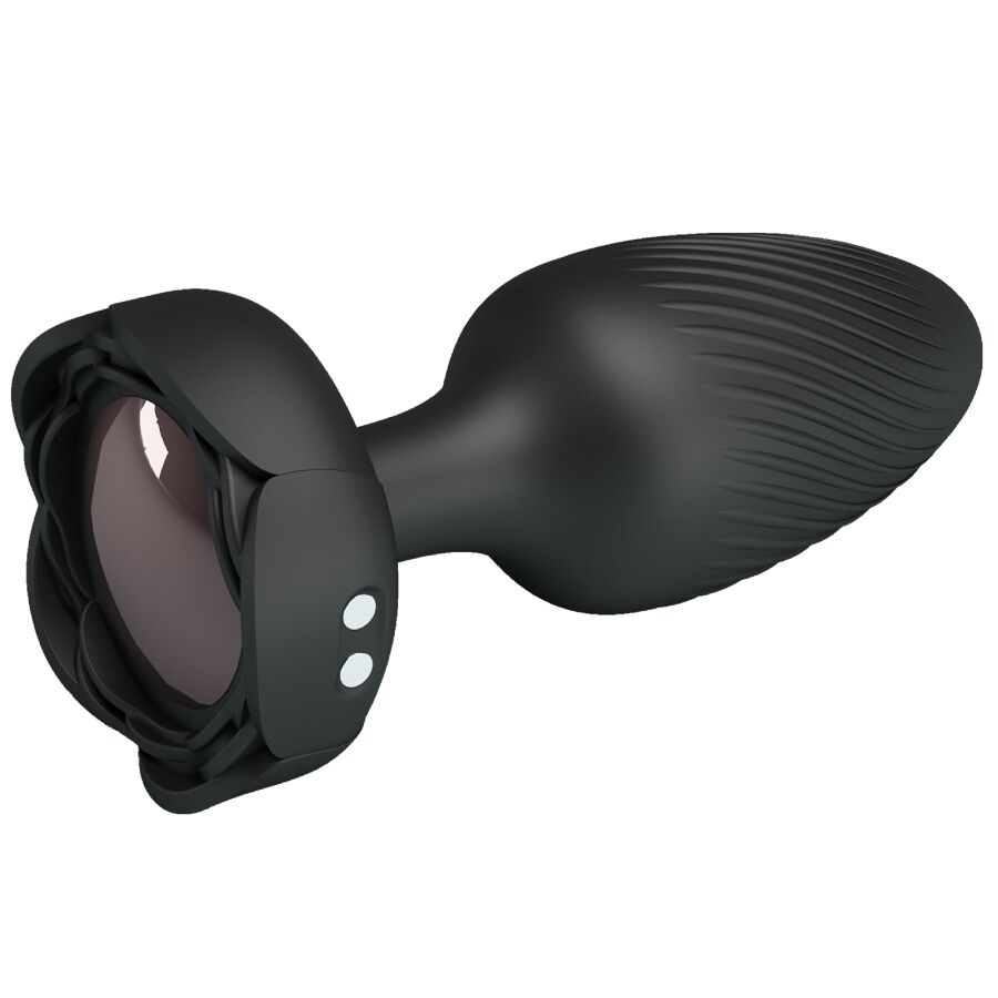 Osborn Anal Plug With Led Light Black 9.8 Cm | Niks.fi verkkokauppa