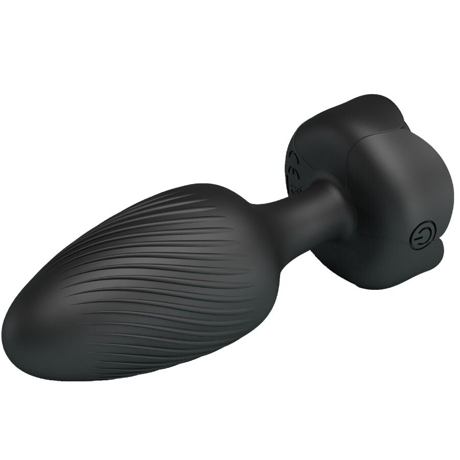 Osborn Anal Plug With Led Light Black 9.8 Cm | Niks.fi verkkokauppa