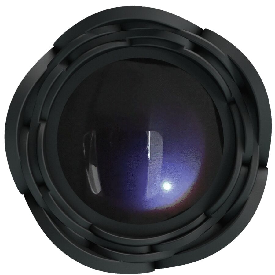 Olman Anal Plug With Led Light Black 8.8 Cm | Niks.fi verkkokauppa