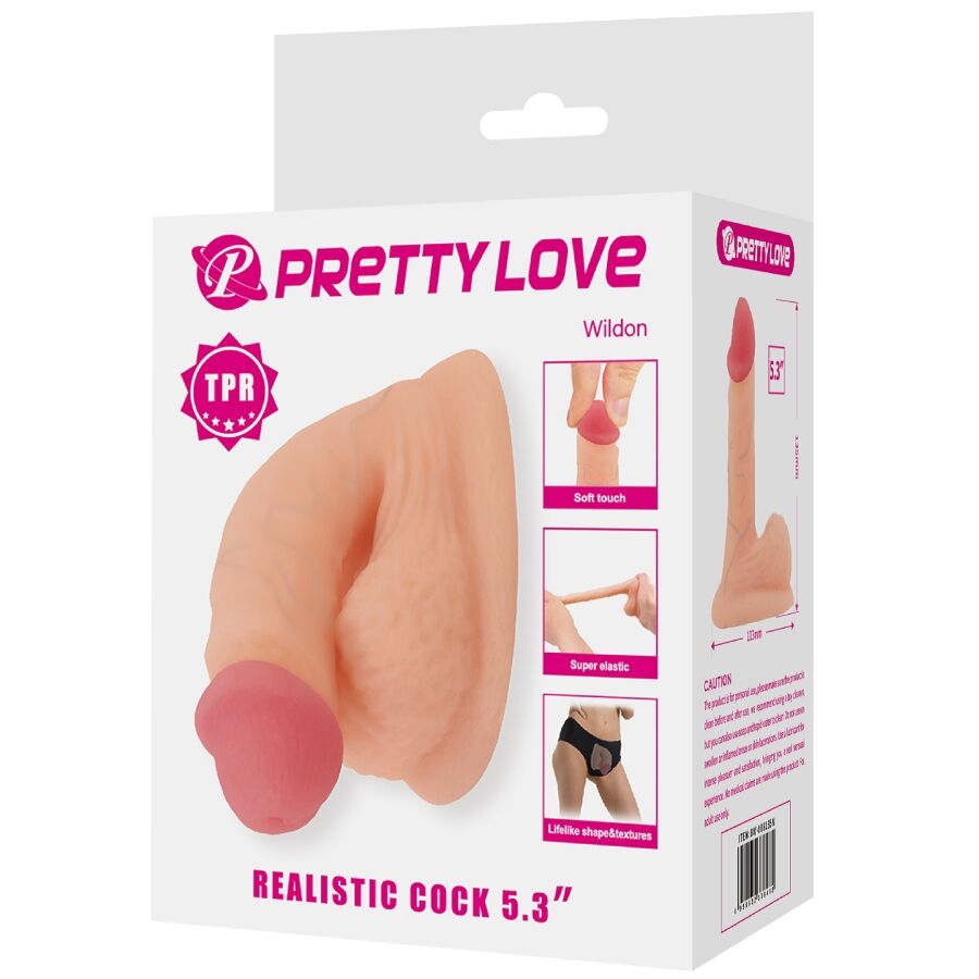 Wildon Ultra Realistic And Elastic Dildo 10 Cm Natural | Niks.fi verkkokauppa