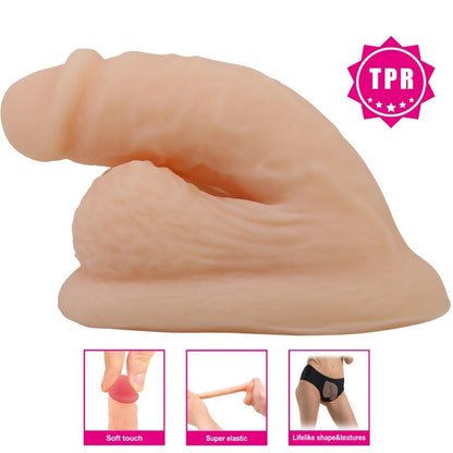 Wildon Ultra Realistic And Elastic Dildo 10 Cm Natural | Niks.fi verkkokauppa