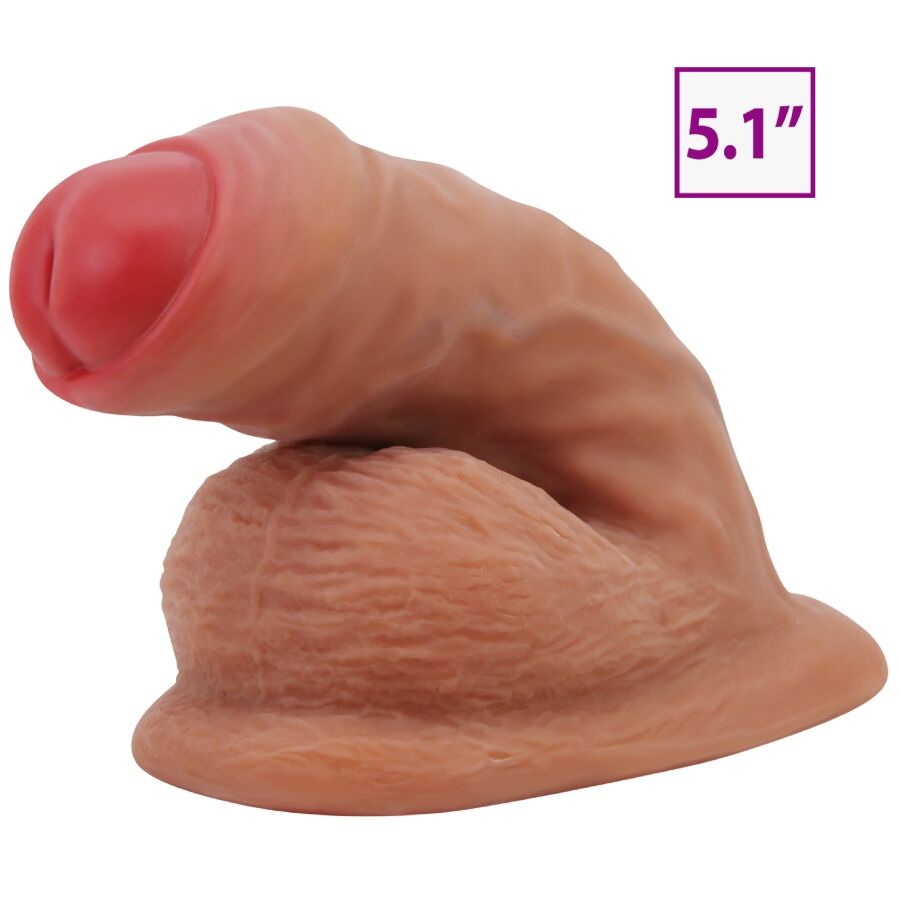 Warnell Ultra Realistic And Elastic Dildo 9.5 Cm Mulato | Niks.fi verkkokauppa