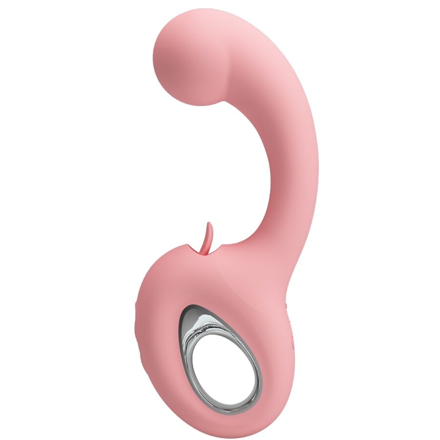Pretty Loveerynnyes G-Spot Vibrator + Clitoris Stimulator 10 Vibrations Pink | Niks.fi verkkokauppa