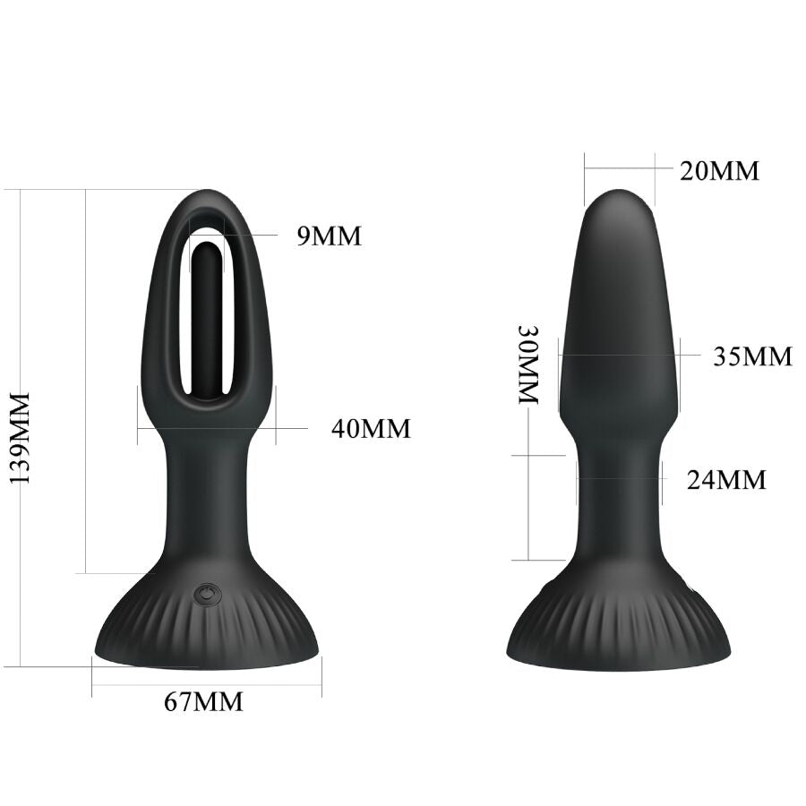 Hubert Anal Plug With 7 Vibration Modes | Niks.fi verkkokauppa