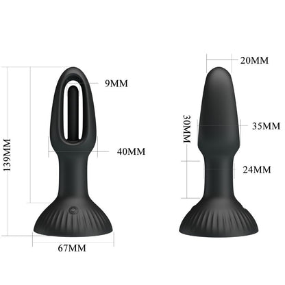 Hubert Anal Plug With 7 Vibration Modes | Niks.fi verkkokauppa