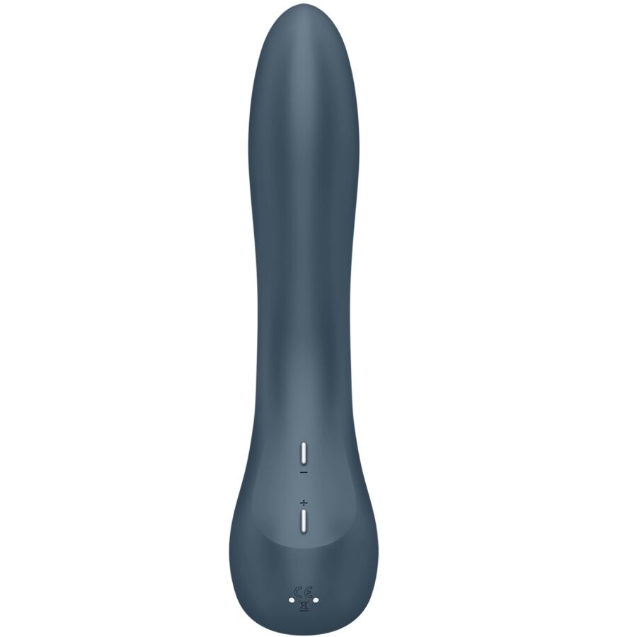 Satisfyerg-Spot Wave 4 12 Vibrations Program Vibrator Dark Grey | Niks.fi verkkokauppa