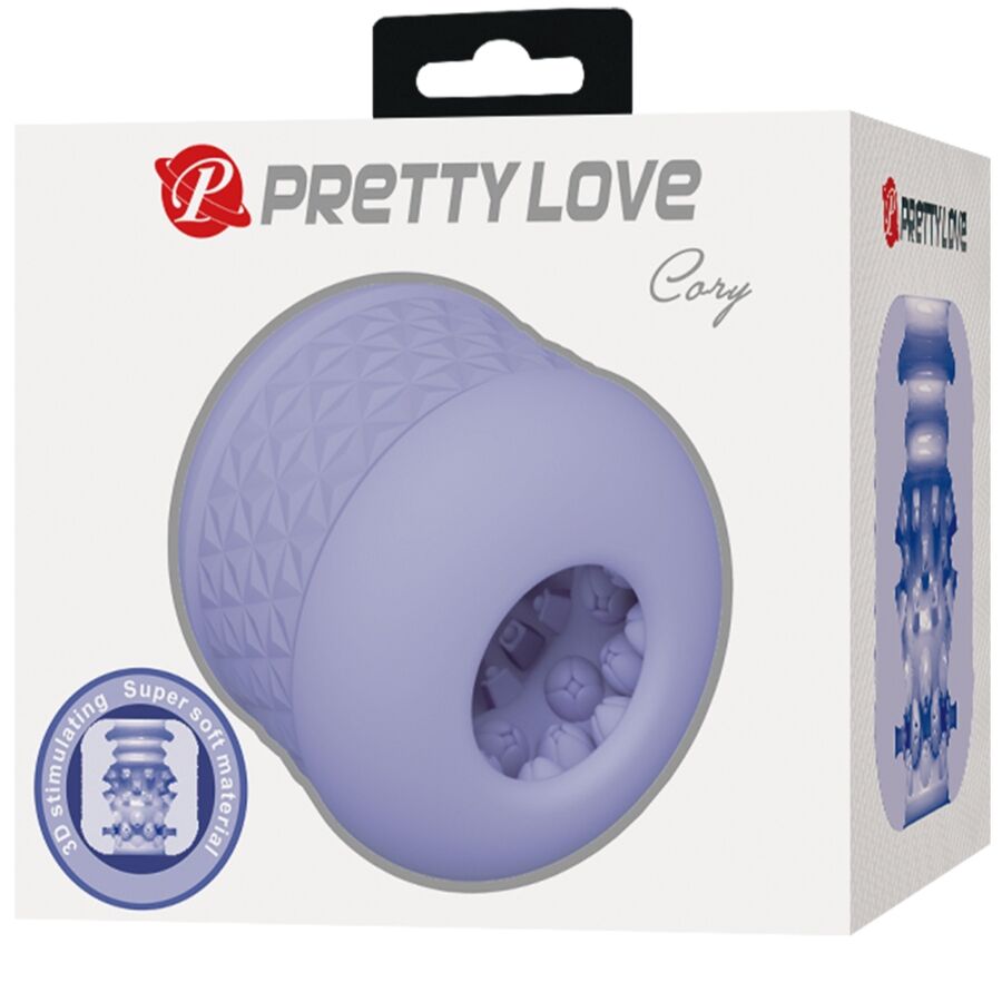 Pretty Lovecory Male Masturbator Purple | Niks.fi verkkokauppa