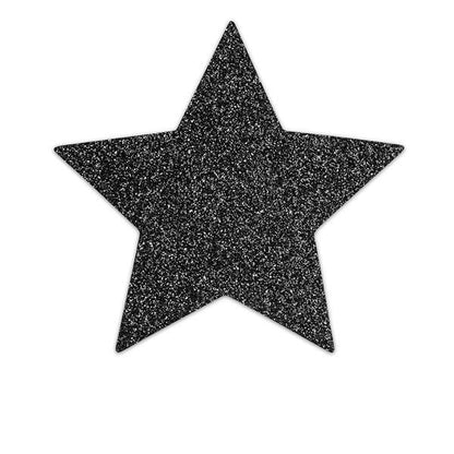 Bijoux Indiscrets Flash Black Star Nipple Caps | Niks.fi verkkokauppa