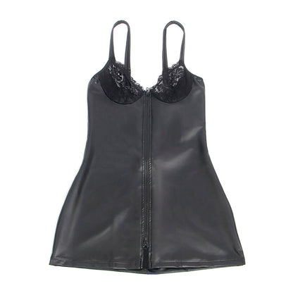 Subblime957575 Leather Zip Dress Black L/Xl | Niks.fi verkkokauppa