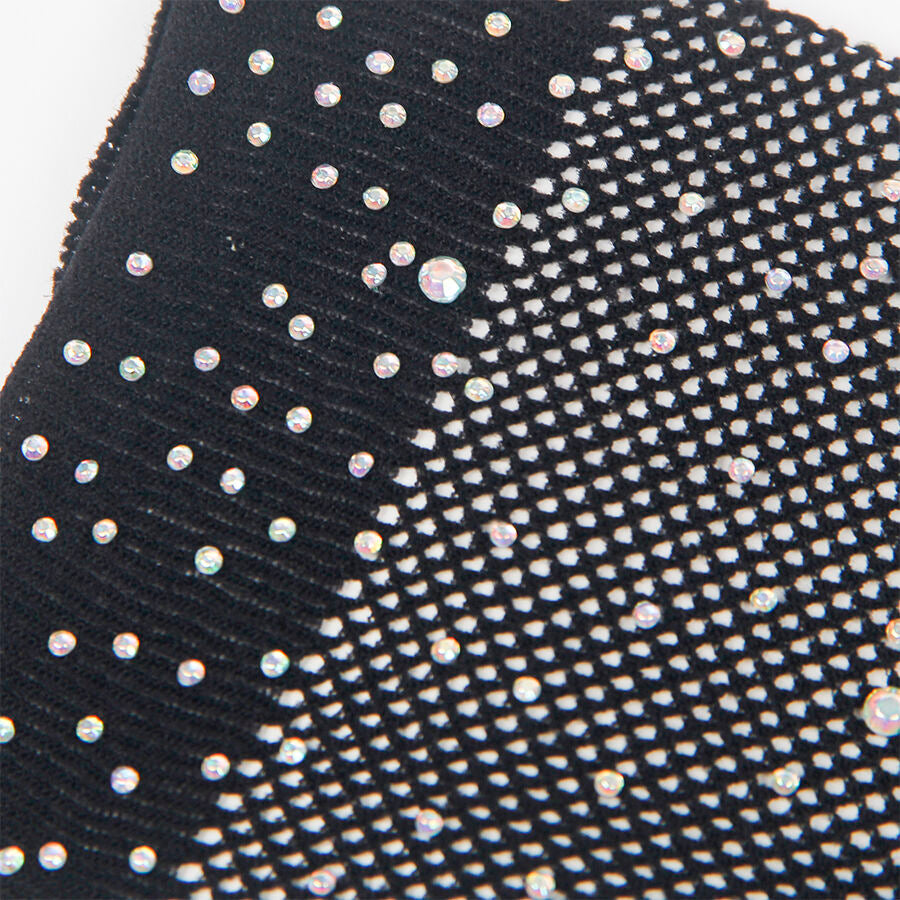 Subblime957469Shine Transparent Gloves Black S/M | Niks.fi verkkokauppa