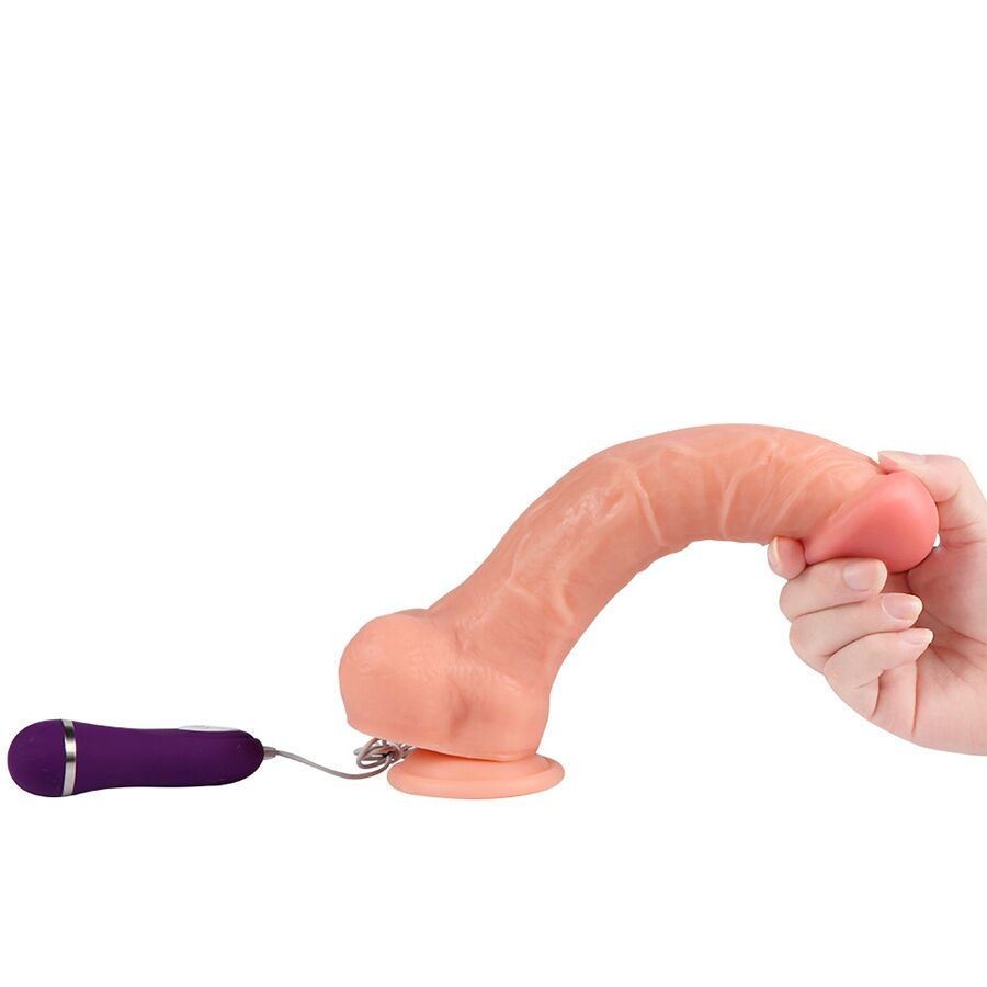Apolo Vibrator Dildo With Remote Control 24.5 Cm | Niks.fi verkkokauppa