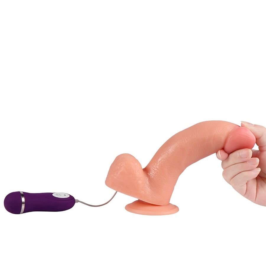 Apolo Vibrator Dildo With Remote Control 24.5 Cm | Niks.fi verkkokauppa