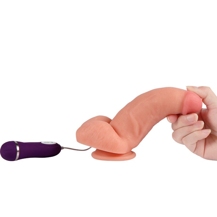 Red Eagle Vibrator Dildo With Remote Control 17 Cm | Niks.fi verkkokauppa