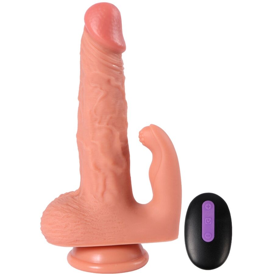 Hayden Dildo And Clitoris Stimulator With Vibration And Remote Control 16 Cm | Niks.fi verkkokauppa