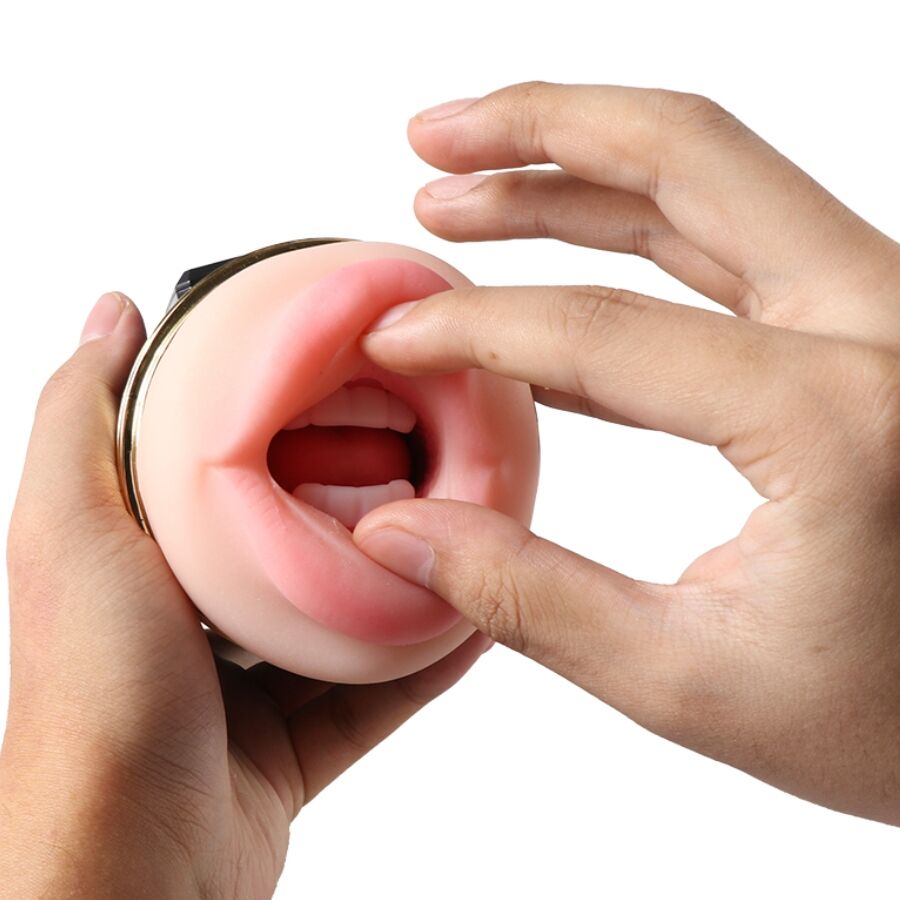 Kay Double Masturbator With Dual Mouth And Vagina Vibration | Niks.fi verkkokauppa