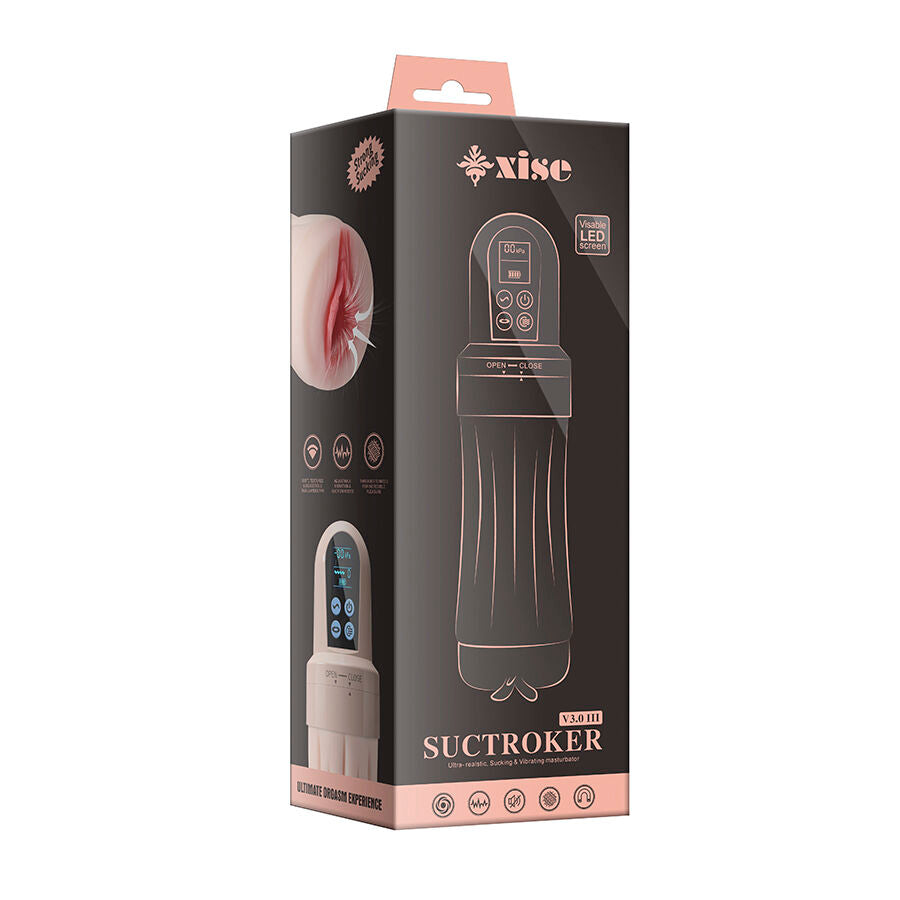 Suctroker V3.0 Iii Vagina Masturbator With Vibration | Niks.fi verkkokauppa