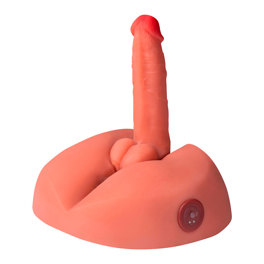 Honey Realistic Dildo Masturbator With Vibration 25 Cm | Niks.fi verkkokauppa