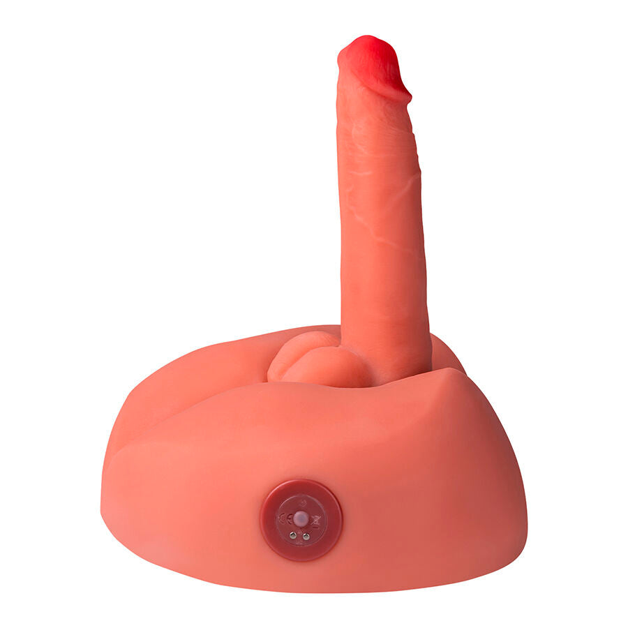 Honey Realistic Dildo Masturbator With Vibration 25 Cm | Niks.fi verkkokauppa