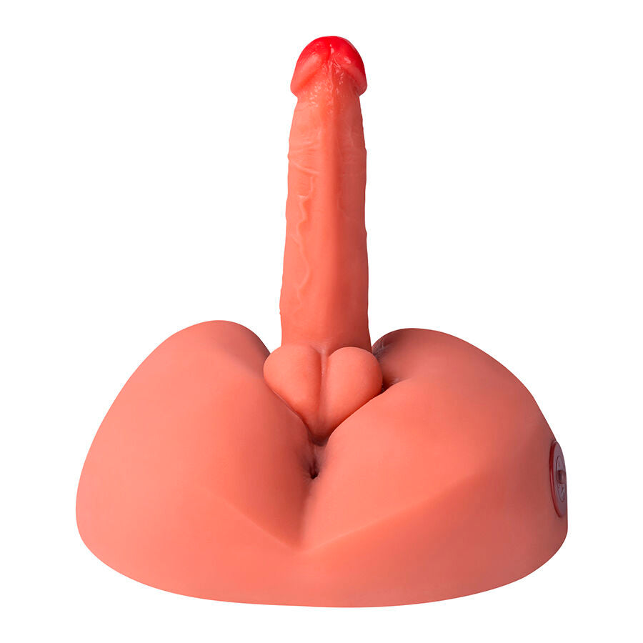 Honey Realistic Dildo Masturbator With Vibration 25 Cm | Niks.fi verkkokauppa