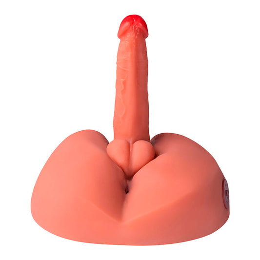 Honey Realistic Dildo Masturbator With Vibration 25 Cm | Niks.fi verkkokauppa