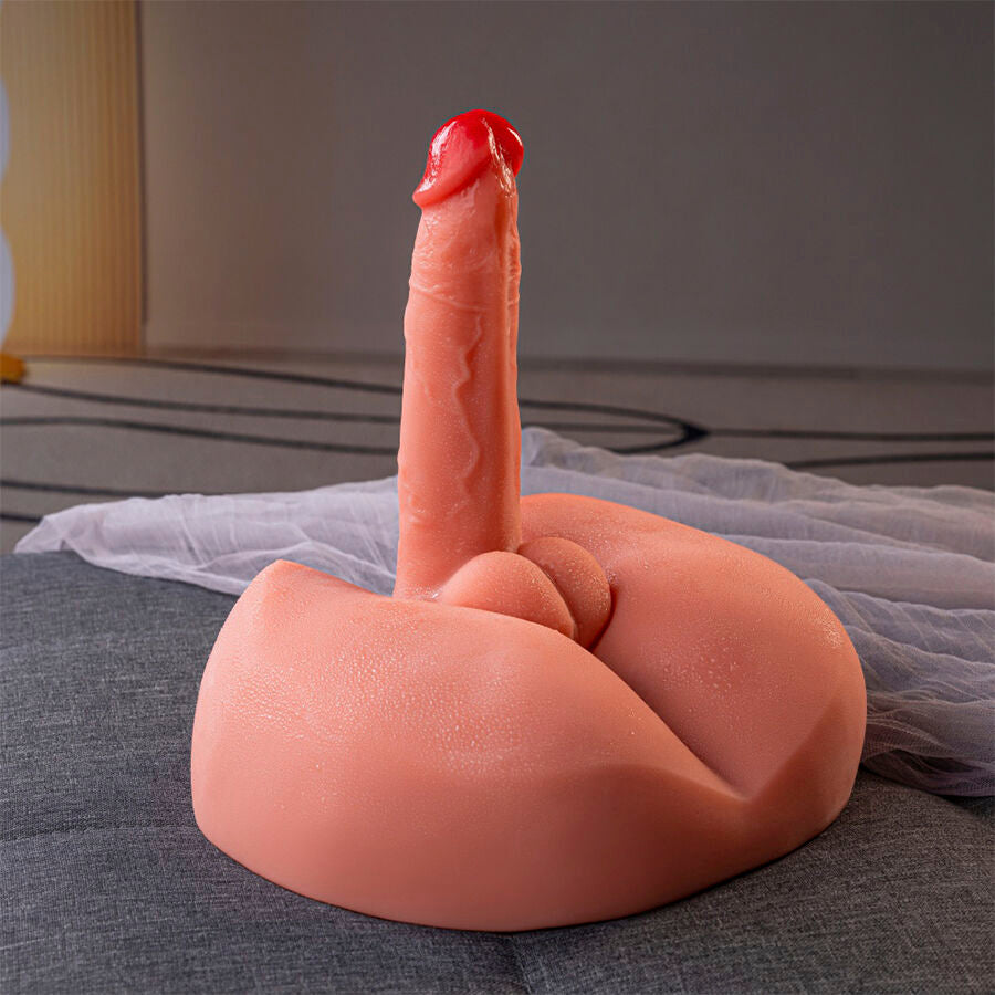 Honey Realistic Dildo Masturbator With Vibration 25 Cm | Niks.fi verkkokauppa