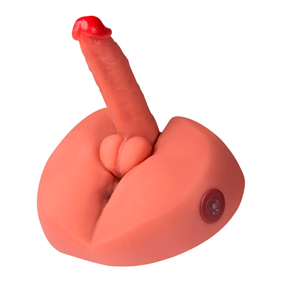 Honey Realistic Dildo Masturbator With Vibration 25 Cm | Niks.fi verkkokauppa