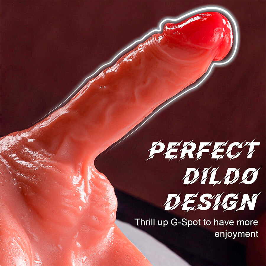 Michael Realistic Dildo And Anus Masturbator With Thrusting 15 Cm | Niks.fi verkkokauppa