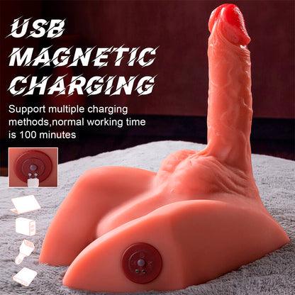 Michael Realistic Dildo And Anus Masturbator With Thrusting 15 Cm | Niks.fi verkkokauppa