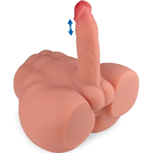 Frederico Masturbador Realistic Dildo Front Position With Thrusting 15 Cm | Niks.fi verkkokauppa